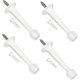 thumbnail image 1 of 4-pack Door Stop, Heavy Duty, Solid, Rigid Metal, Wall Mounted, 7.5 cm, 1 of 4