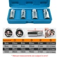 thumbnail image 2 of 4 Pieces Stud Extractor Set Broken Stud Removal Socket Metric, 2 of 8