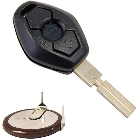 HQRP Transmitter and Battery for BMW 525i 528i 530i 540i 750iL 1998 1999 2000 2001 2002 2003 Key-Fob