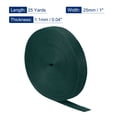 thumbnail image 2 of Lightweight Polypropylene Webbing Strap 1" 25 Yards Dark Green Strapping Band for Outdoor, 2 of 5