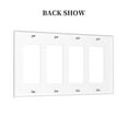thumbnail image 2 of Hand Drawing Car Spring Grass Switch Cover Decorative Wall Plate / 4-Gang 4-Decor / Standard Size 4.5x8 in, 2 of 5