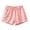 1-Light Pink454, variant on Byoo Boys Solid Color Sweat Shorts Elastic Drawstring Waist Pockets Classic Shorts Bottoms
