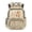 Capybara Axolotl Print, variant on Leopard Print Bow 17 Inch School Bag, Lightweight 600D Polyester Casual Daypack for Kids School and Daily Travel