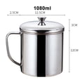thumbnail image 1 of KDJ Stainless Steel Travel Mug Insulated Coffee Cup Double Wall Tumbler Camping Outdoor Home Office Drink Container 200ml-1100ml Various Sizes, 1 of 10