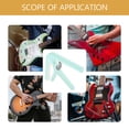 thumbnail image 3 of COOPHYA 2 Pcs Capo de Guitare Réglable pour Guitare Folk 9.2x7.7in, 3 of 8
