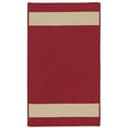 thumbnail image 1 of Colonial Mills Rug AR55R060X084S Aurora Rectangle Braided Area Rug   Red Sand - 5 x 7 ft., 1 of 1