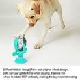 thumbnail image 6 of Agiufgs Cat Treat Dispenser Toy ABS, Interactive Windmill Slow Feeder with Suction Cup Design, for Indoor Cats Setup and Daily Use, Blue, 6 of 7
