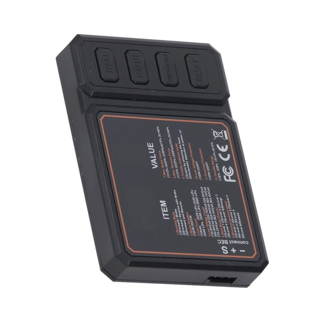 Tarjeta De Programación ESC Sin Escobillas RC, Accesorio Para Automóvil RC Tarjeta De Programación De Controlador De Velocidad Electrónico De 50 A 150 A Ampliamente Compatible
