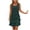 Green, variant on Eawtki Women's Scoop Neck Sleeveless Mini Dress Multi Tier Chiffon Ruffle Hem Loose Fit Casual Summer Wedding Guest Shift Dress