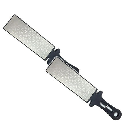 

2Pcs Petrified Fish Knife Diamond Sharpening Grit Whetstone Sharpener Double Side Stone 400/100# Kitchen，Dining & Bar Fishing Fillet Knife Meat Trimming Knife