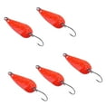 thumbnail image 4 of koolsoo 5Pcs Fishing Lures Set Copper Spoon Sequins Metal Lures Hard Baits Color 4, 4 of 7