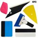 thumbnail image 1 of Vinyl Auto Window Film Covering Tool Kit, 6 Piece Protective Vehicle Glass Window Film Auto Installation Tool: Scraper, 1 of 4
