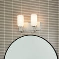 thumbnail image 4 of Solia 2-Light Bathroom Vanity Light in Polished Nickel, 4 of 12