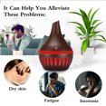 thumbnail image 2 of Zhourta Wood Grain Essential Oil Diffuser Humidifier Aromatherapy Machine for Home Office Relaxation and Wellness with Adjustable Mist Settings, 2 of 5