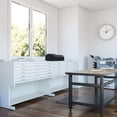 thumbnail image 3 of Safco Small Desk-Side Receptacle in Black & Blue, 3 of 5