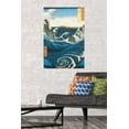 thumbnail image 2 of Utagawa Hiroshige - Naruto Whirlpool, Awa Province Wall Poster, 22.375" x 34", 2 of 4