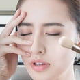 thumbnail image 4 of 8-Piece Kit for Powder, Contour, Blush & More with Pouch Professional Pink Synthetic Makeup Brush Set, 4 of 7