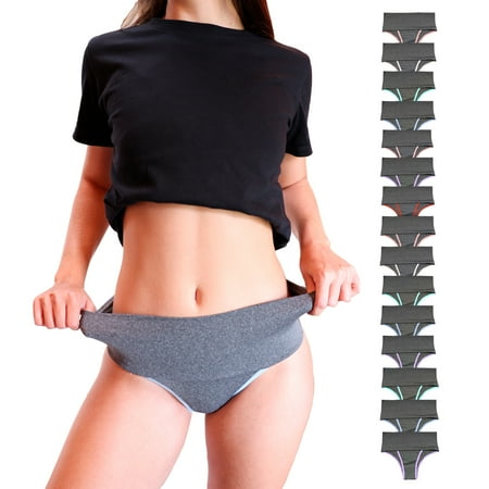 VIÉRE - Pack of 15 High Waisted Double-Thread Women s Panties - Lingerie - Underwear Women - Shapewear  Body Shaper For Women  Postpartum Underwear - Extra Large
