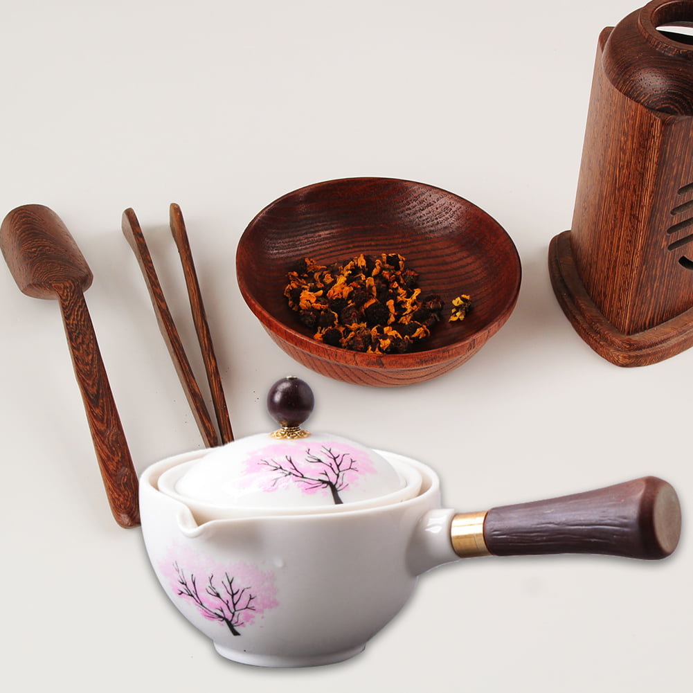 360 Théière Céramique Single Pot Chinois Ménage Filtre Théière Poterie  Noire Kung Fu Tea Set Creative Side Handle Pot