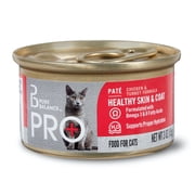 Pure Balance Pro+ Chicken & Turkey Pate Wet Cat Food, 3 oz Can