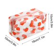 thumbnail image 3 of RuiJiao Clear Makeup Pouch with Zipper, Clear Floral Cosmetic Bag Portable Waterproof Flower Pouches for Home Storage Organizing Travel Vacation, 3 of 6