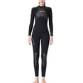 thumbnail image 2 of Naiovety Trajes de neopreno DiveSail, traje de buceo, pantalones de manga larga de secado rápido, mono que mantiene el calentamiento para bucear, bucear, Deportes acuáticos Mujer/Negro S Naiovety OD003279-06, 2 of 6