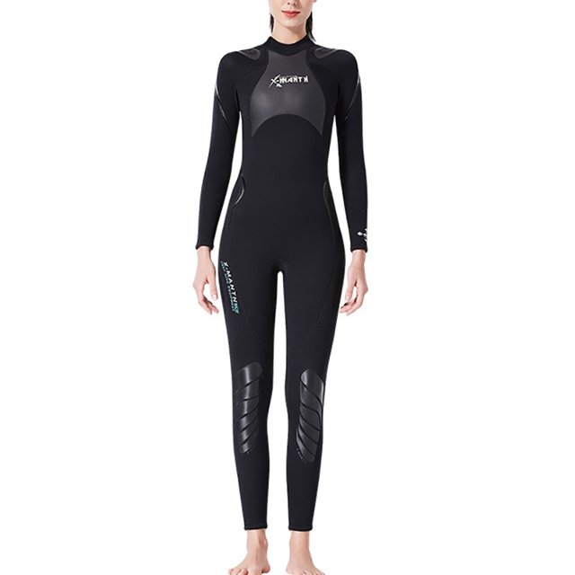 Advancent Trajes de buceo DiveSail, traje de buceo para hombres y mujeres, traje de neopreno transpirable para deportes, pieles de buceo para buceo, Deportes acuáticos Mujer/Negro S Advancent OD003279-06