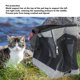 thumbnail image 4 of Transportín para gatos bolsillo de almacenamiento de malla lateral bolsa transportadora para gatos gris evita aplastamiento transpirable para viajes ANGGREK Otros, 4 of 8