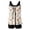 Beige Swimsuits, variant on Jsaierl 2 Piece Tankini Swimsuits Women High Waisted Summer Vacation Print Push Up Swimwear Athletic Tankini Tops with Pants Tankini Bathing Suits S-2XL