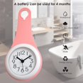 thumbnail image 4 of Reloj de baño simple, cocina, reloj de ventosa impermeable y silencioso para el hogar TUNC Sencillez, 4 of 5
