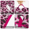 thumbnail image 6 of Pink and Gray Of Leopard Print Toddler Nap Mats for Kids Preschool,Sleeping Mat Bag or Kids,Toddler Sleeping Bag,Toddler Nap Mat or Daycare, 6 of 6