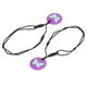 thumbnail image 3 of Collar para masticar sensorial Ticfox 2 piezas silicona segura color morado, 3 of 14