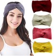 thumbnail image 4 of TELOLY 5Pcs Headbands for Women,Cloth Turban Headbands,Headbands for Women's Hair,Mixing4, 4 of 5