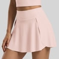thumbnail image 4 of High Waisted Pleated Tennis Skirt With Built-In Shorts And Pockets Lightweight Athletic Skort For Women, 4 of 5