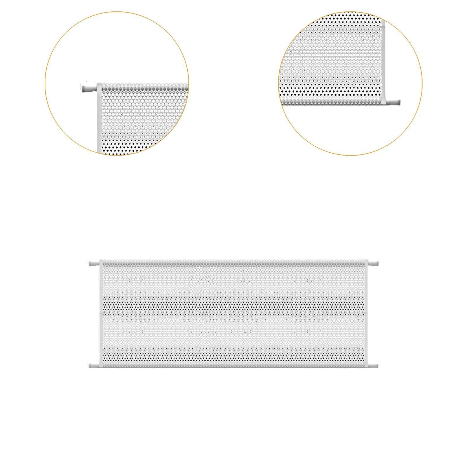 Pet Gates Dog Barrier Mesh Adjustable Width Telescopic Steel Tubes Home Doorway Hallway Stairs Indoor Use
