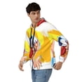 thumbnail image 4 of Lsque Sml Jeffy for Mens Full-zip Hoodie, Zip-up Pullover Hooded Sweatshirt, Kangaroo Pocket Hoodie Ideal for Daily Wear, Travel, and Home-XX-Large, 4 of 8