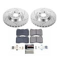 thumbnail image 3 of PowerStop Front Z23 Evolution Sport Carbon-Fiber Ceramic Brake Pad and Drilled & Slotted Rotor Kit Fits: VOLVO Select Models K8845, 3 of 10