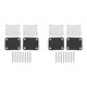 thumbnail image 1 of 4 Piezas de Placas de Metal para Guitarra con Tapete de Plástico para Reemplazo de Guitarra Eléctrica Strat Tele Style, Cromo, 1 of 8