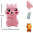 thumbnail image 3 of Sezrgiu Squirrel Ornaments Night Light Battery Powered LED Indoor Girls Bedroom Pink Decoration, 3 of 9
