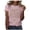 Pink, variant on Women's T-Shirt Graphic Crew Neck Short Sleeve Tee Cottagecore Casual Top