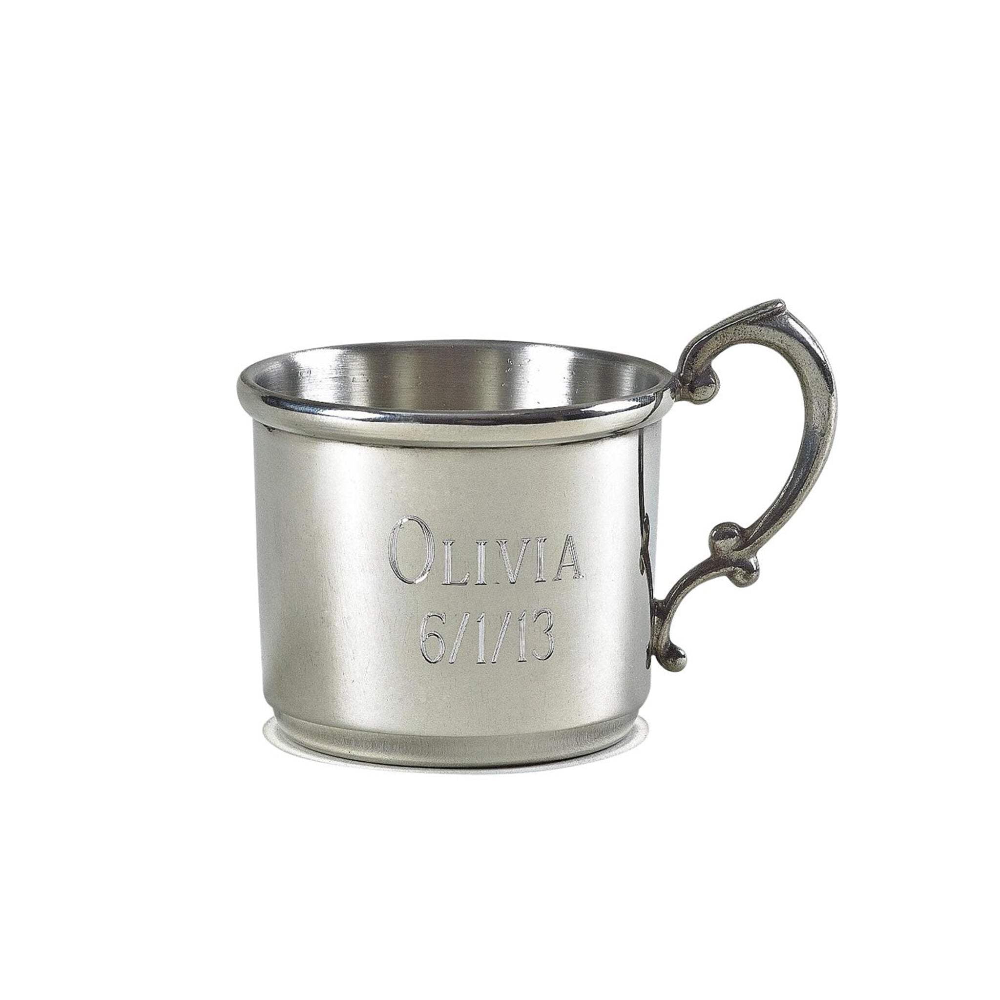 Pewter Baby Cup - Engravable