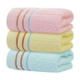 thumbnail image 3 of Toallas de mano para baño, 2 piezas/4 piezas, toallas de mano de microfibra suaves y acogedoras para gimnasio, spa, hotel, ducha, 3 of 8