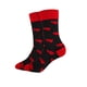 thumbnail image 1 of Calcetines para hombre y mujer, calcetines de tubo medio con forma de corazón y colores contrastantes, calcetines para mujer, 1 of 2