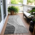 thumbnail image 6 of Addison Rugs Chantille Indoor/Outdoor Transitional Abstract Gray Washable Runner Rug, 2'3" x 7'6", 6 of 6
