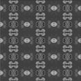 thumbnail image 1 of Ahgly Company Indoor Square Patterned Sonic Silver Gray Area Rugs, 4' Square, 1 of 6