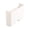White, variant on Leodye 1PCS No Drill Wall Mount Plastic Glove Organizer, Storage Holder for Disposable Gloves, Hairnets, Masks for Kitchen and Bathroom Cabinets -7.3x5.9x2.3in