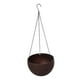 thumbnail image 5 of Cesta colgante para plantas de worldwidelectro, colgante decorativo moderno para interiores marrón Cola Maceta colgante, 5 of 8