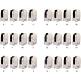 thumbnail image 2 of MYOYAY 24PCS Stainless Steel Glass Clamps 6-8mm Adjustable Glass Brackets Rounded Back for Balustrade, Staircase, Handrail, 2 of 4