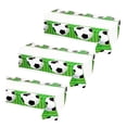 thumbnail image 1 of DJN Table Cloth 3 Pack 108*180cm Football Party Disposable Tablecloths White Soccer Football Print Tablecloth Rectangle Table Cloths Party For Sport Dinner Public Viewings Holiday, 1 of 8