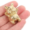 thumbnail image 3 of FESTFENDS 2Ud Pomos Decorativos De Dorado Con De Panda Para Gabinetes Y Cajones, 3 of 7